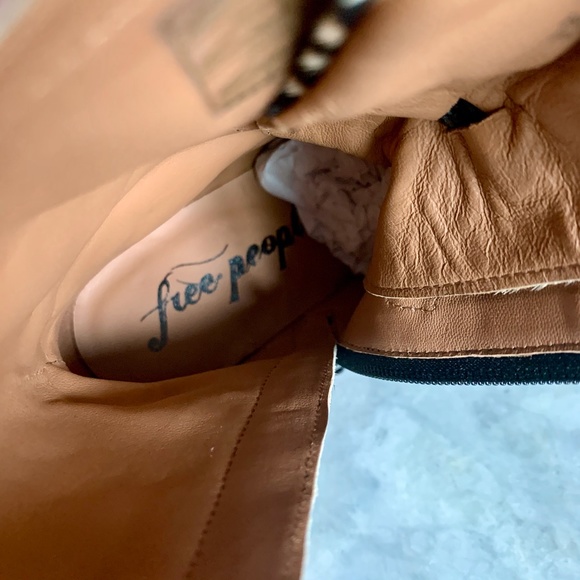 ❌Sold❌ Free People Taos Laced Snake Cow Hair Boot - Picture 10 of 16